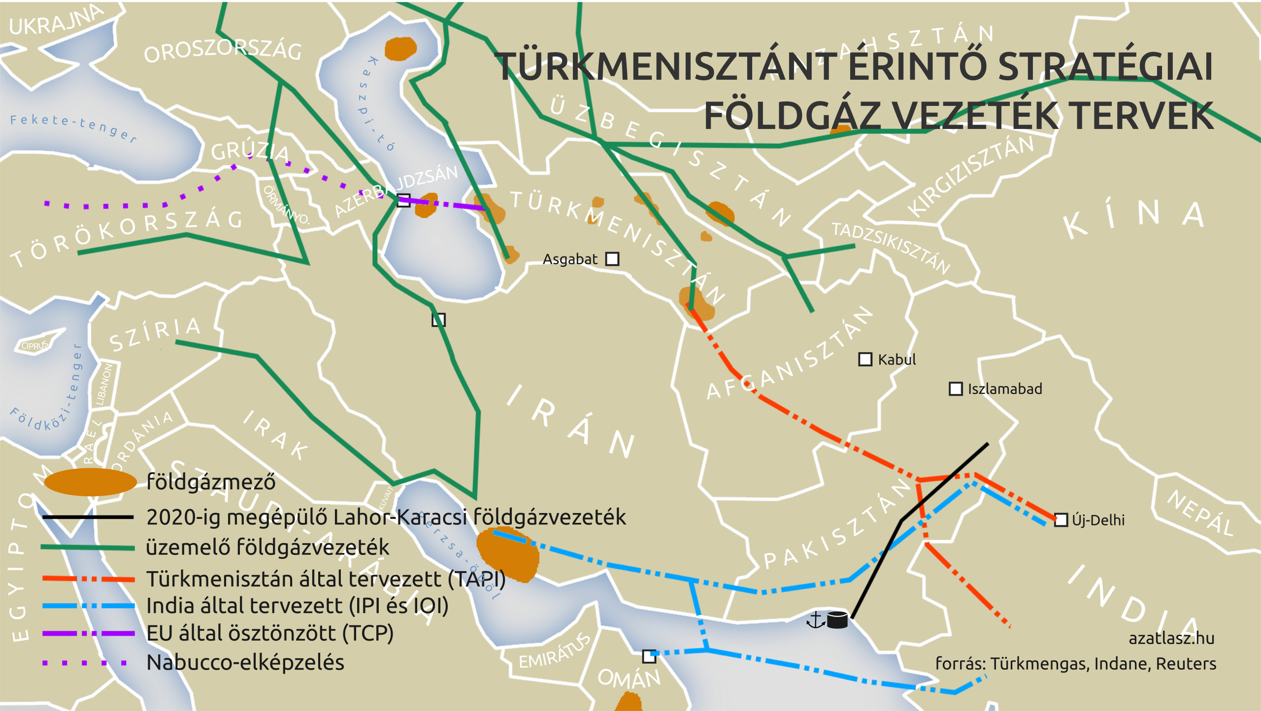 türkmenisztán, tcp, tapi, földgázvezeték, kaszpi