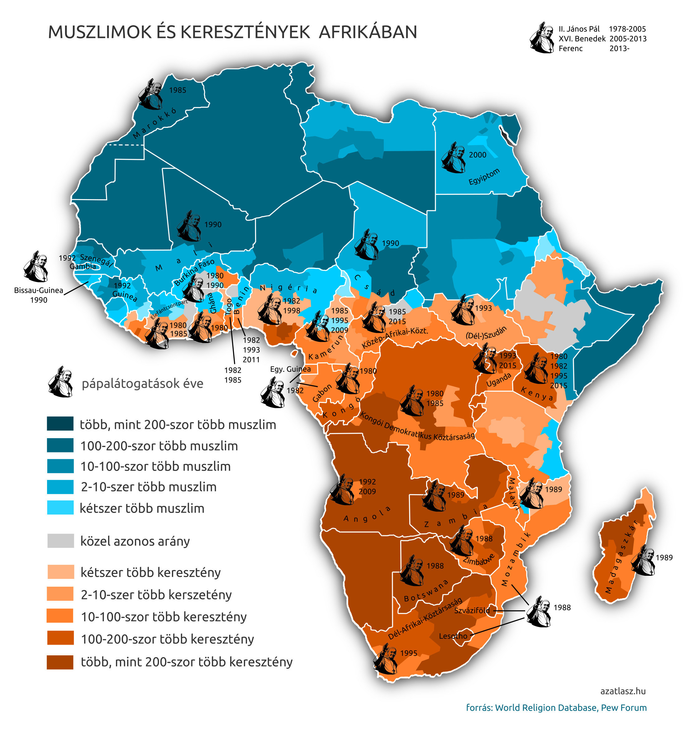 Muszlimok és keresztények Afrikában
