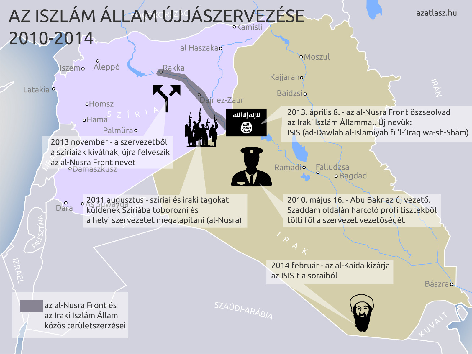 iszlam állam újjászervezeése 2010 2014 térkép